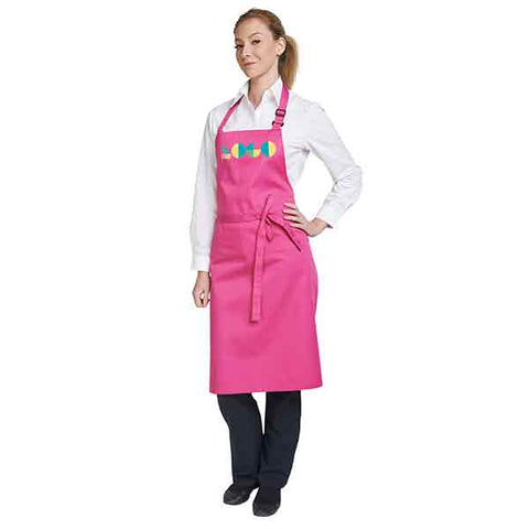 Dennys Multi-Coloured Bib Apron