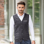 Russell V Neck Sleeveless Cardigan