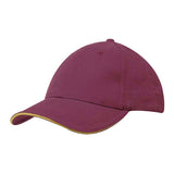 Sandwich Trim 6 Panel Baseball Cap