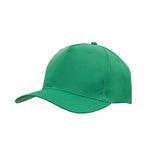 Poly Twill 5 Panel Baseball Cap