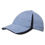 Brushed Heavy Cotton 6 Panel Inserts Baseball Cap