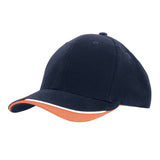 Brushed Heavy Cotton 6 Panel Baseball Cap