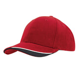 Brushed Heavy Cotton 6 Panel Baseball Cap