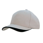 Brushed Heavy Cotton 6 Panel Baseball Cap