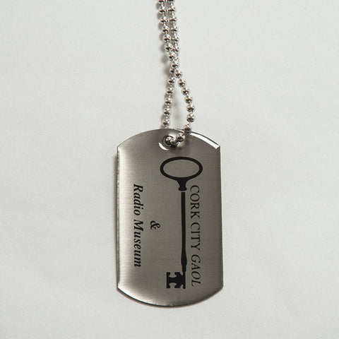 Printed Metal Dog Tag - 1 Colour