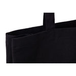 Black 10oz Canvas Cotton Shopper