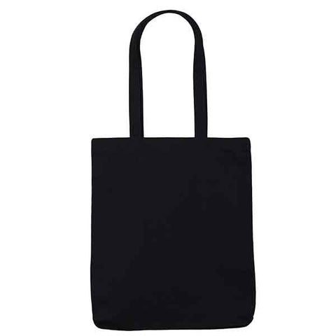 Black 10oz Canvas Cotton Shopper