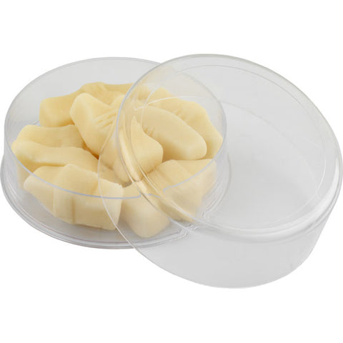 Domed Plastic Sweetie Pot - Circular