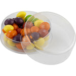 Domed Plastic Sweetie Pot - Circular