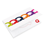 NoteStix Card Cover Adhesive Pads 105 x 75mm - 1 Colour