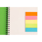 Lined Notebook with Tabs and Rule