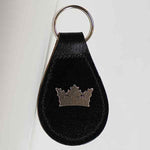 Recycled Leather Key Fob