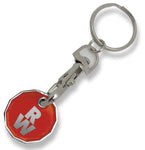 Stamped Trolley Coin Key Ring