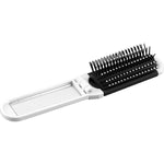 Foldable Hairbrush with Mirror - 1 Colour