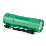 Metal 9 LED Torch