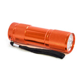 Metal 9 LED Torch