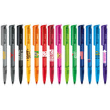 senator Super Hit Clear Plastic Ballpen with Soft Grip