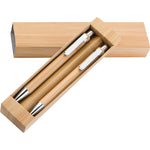 Bamboo Pen and Pencil Set