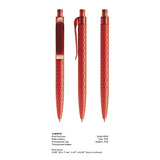 Prodir QS01 Faceted Patterned Matt Ballpen